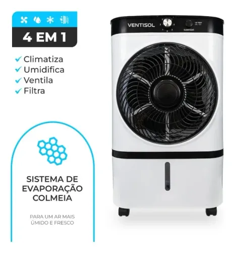 Climatizador de Ar Cli 9L Ventisol 127V 65W
