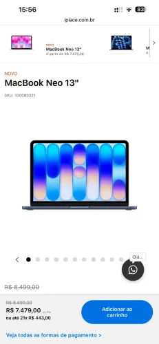 Mackbook neo lacrado