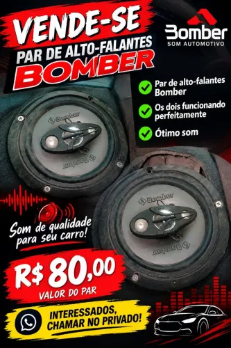 Par de alto falante