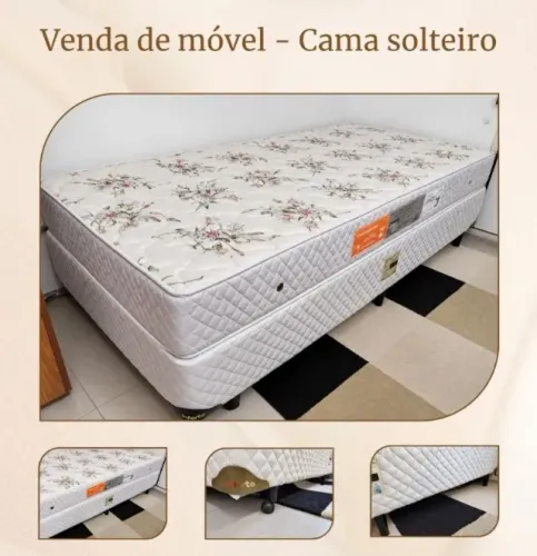 cama box de solteiro King