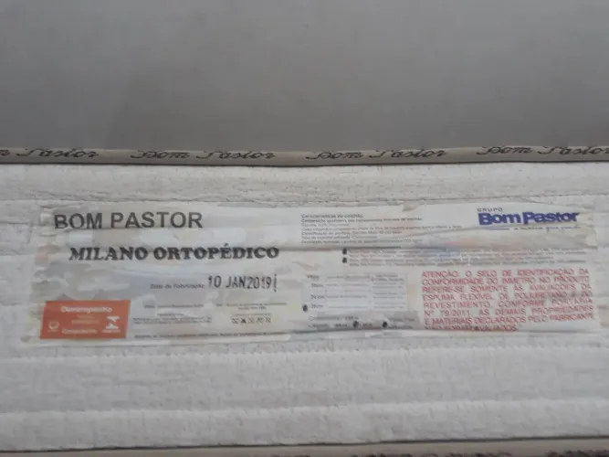 FColchão Bom Pastor Milano Ortopédico