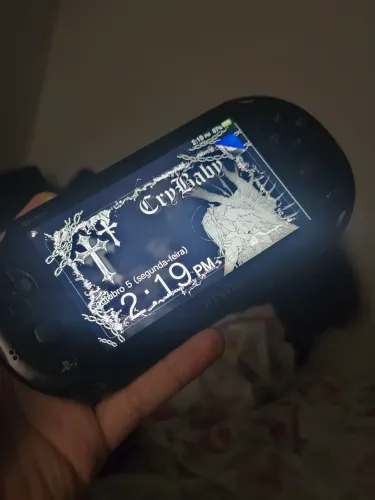 PS Vita Slim Desbloqueado com cartão sony