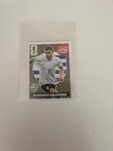 Figurinha Legend extra stickers gold do Frederico Valverde