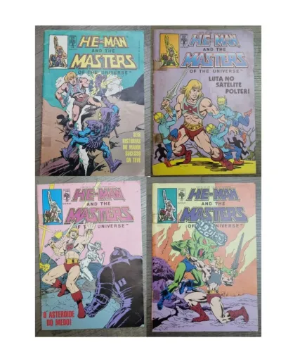 He-Man Gibis Raros 26 - 27 - 28 e 31