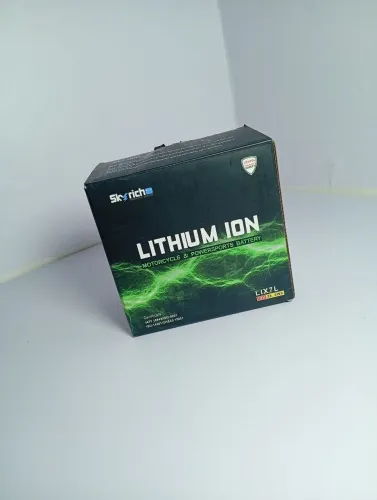 Bateria litio LIX7L 12V 7Ah para motos 250 a 400cc