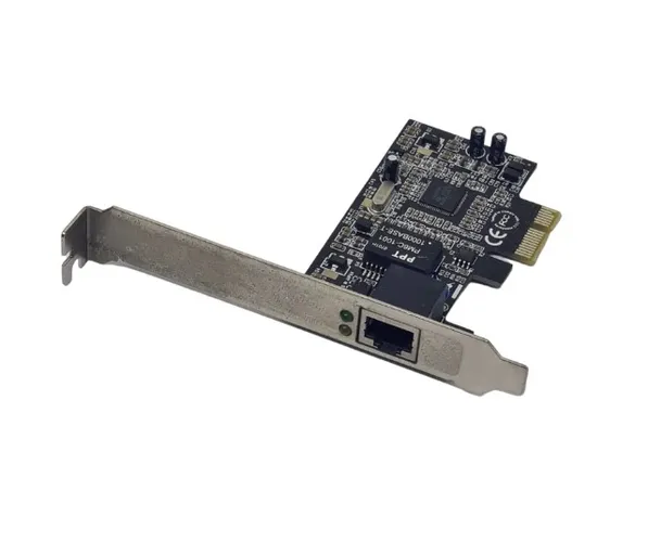 Placa de Rede Gigabit 10/100/1000 Perfil Normal PCI-E Loja Fisica Curitiba