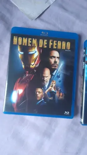 Blu-ray homem de ferro 1 e 3