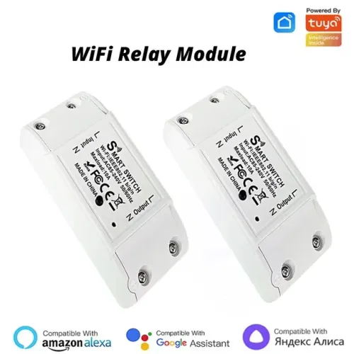 Módulo Relé Para Lâmpada, Tomadas, Eletrodomésticos, Compatível com Alexa