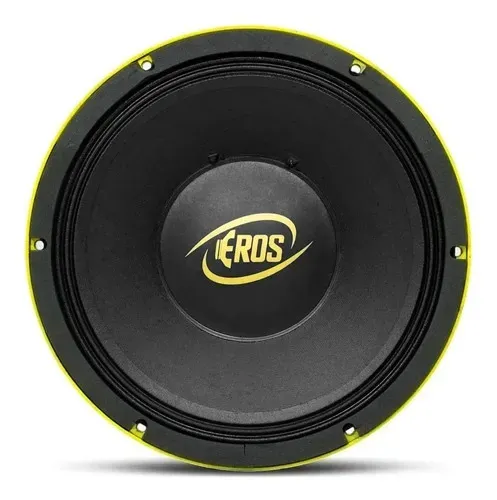 Alto Falante 12 Polegadas Eros E-712 Pro 700w Rms 8 Ohms Top Cor Preto