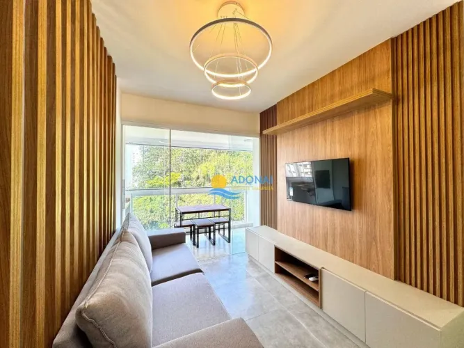 Apartamento frente mar com varanda gourmet Astúrias Guarujá