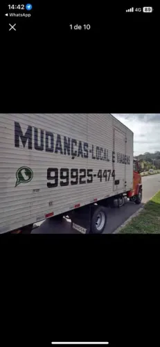Mudanças Local e Viagens - caminhão