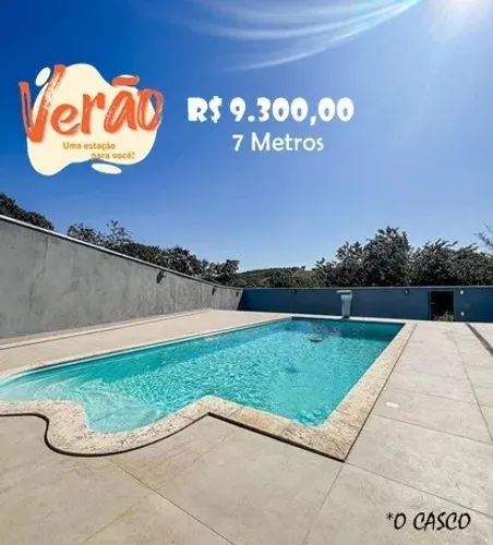 CA- Piscina de Fibra 7 Metros Familia !