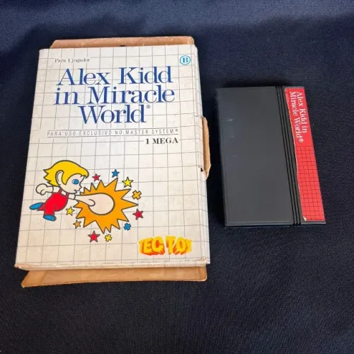 Jogo Master System Alex Kidd In Miracle World