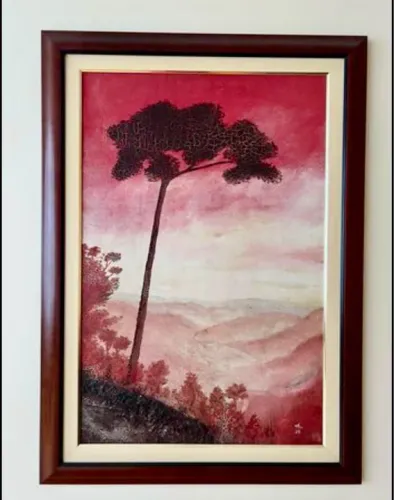 Quadro Grande 107x77 cms Antigo 1967 *EXCLUSIVO*(crédito parcelado, Pix e PicPay)