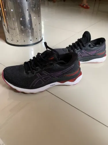 Tênis Asics Gel-Nimbus 25 - Preto - Tamanho 36-37