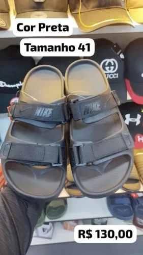 Sandália Nike Preta Tamanho 41