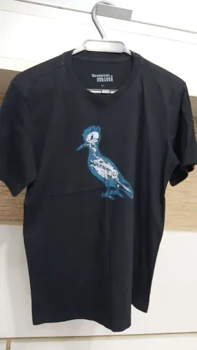 Camiseta Reserva Mini tamanho 12+ Pica Pau Azul