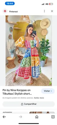 Vestido farm PP
