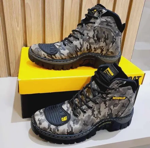 Bota Caterpillar Adventure Camuflada