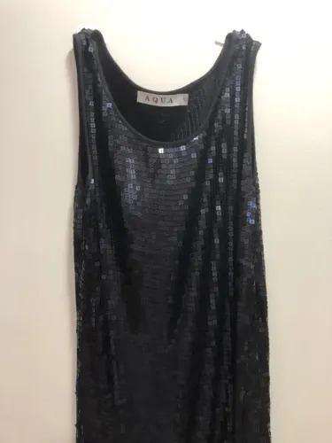 Vestido curto de paitê
