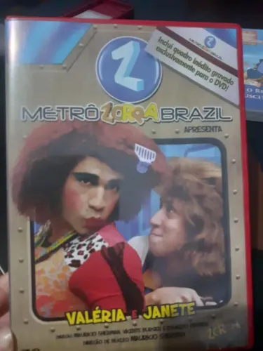 "Metrô Zorra Brazil" DVD, Comédia.