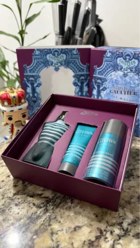 Perfume Jean Paul Gaultier Kit Le Male EDT 125ml + 75ml + Deso 150ml