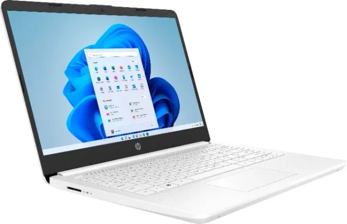 Notebook HP Tela 14 Intel Celeron 1.1Ghz 4Gb Ram 64Gb Ssd Windows 11 Home Branco Novo