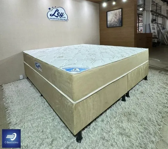 Oferta Cama Box Molas Ensacadas Queen