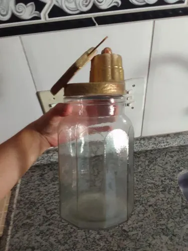 Potes de Vidro - 3 Unidades.