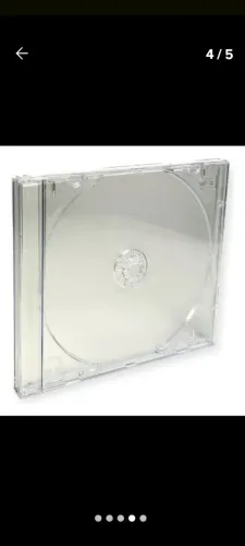 Caixa para CD Transparente 