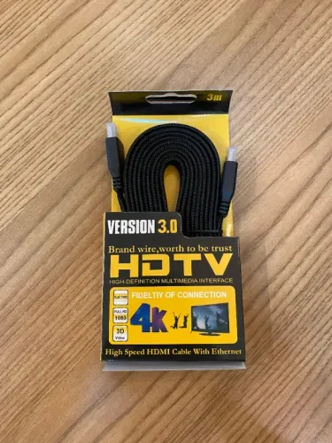 Cabo Hdmi 3.0 Ultrahd 4k 3d Hdtv 3 Metros Gold Mxt