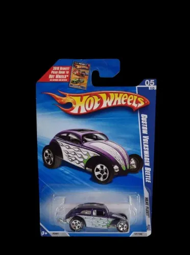 Hot Wheels Custom Volkswagen Beetle Heat Fleet Exclusivo Walmart EUA 
