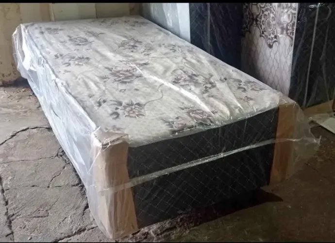 Cama box solteiro (novo)