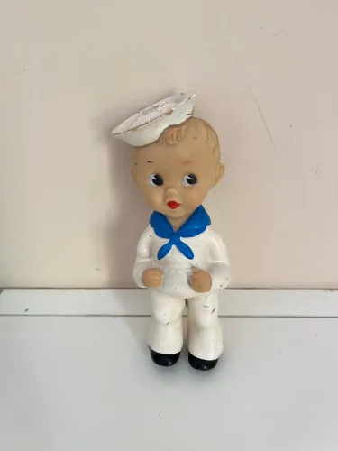 Boneco marinheiro anos 60. 