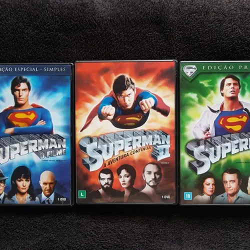 Superman - Coleção de DVDs I, II e III