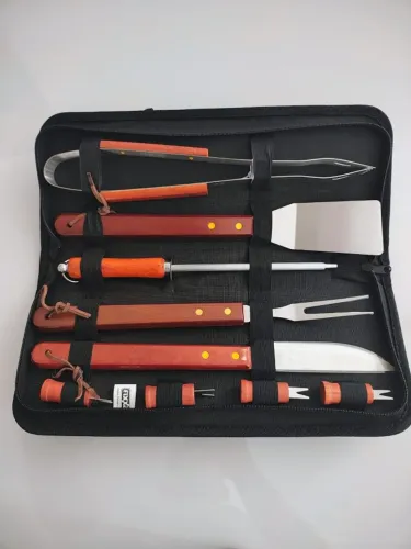 Kit 5 Peças Churrasco