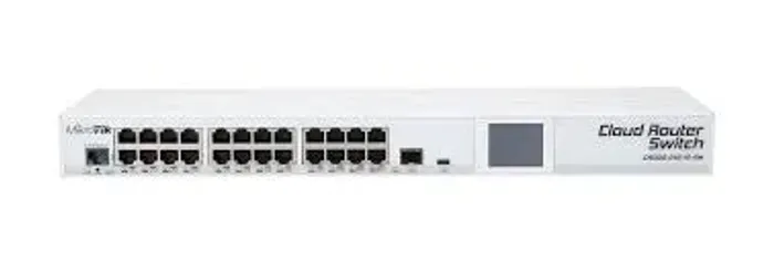 Switch Mikrotik Cloud Router Crs125-24G-1S-Rm 24Portas