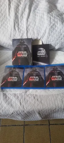 STAR WARS A SAGA COMPLETA em blu Ray.