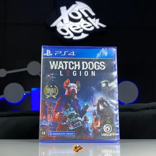 PS4 Jogo Watch Dogs Legion Edição Limitada | Recrute E Jogue Com Pessoas Da Cidade! 