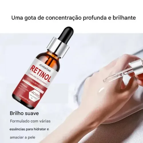 Serium facial dia e noite com retinol e ácido hilurônico