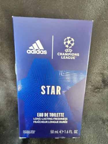 adidas perfume uefa star eau de toilette masculino 50 ml