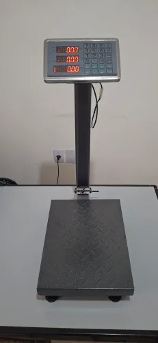 Balança Comercial Digital de plataforma 200 kg com Mastro Nova
