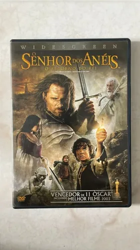 dvd senhor dos aneis - o retorno do rei