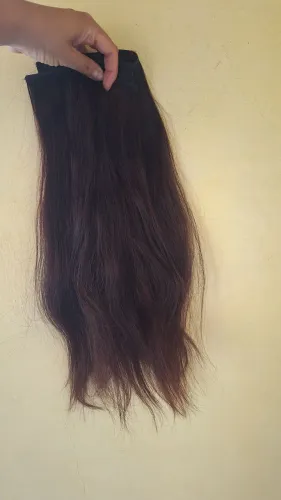 Vendo 2 telas de cabelo humano.
