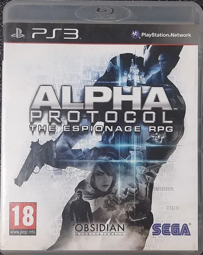 Alpha Protocol The Espionage Rpg - PS3 - semi-novo