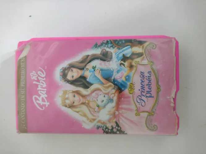 Vhs infantil A Princesa e a Plebéia 