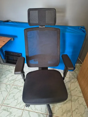 Cadeira de Escritório Presidente Brizza Autocompensador