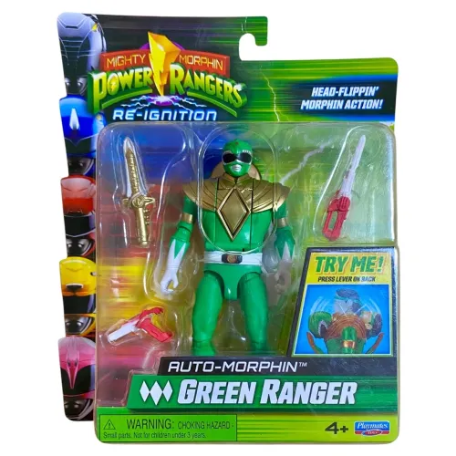 Power Rangers Re-Ignition Green Ranger (Lacrado) - Playmates