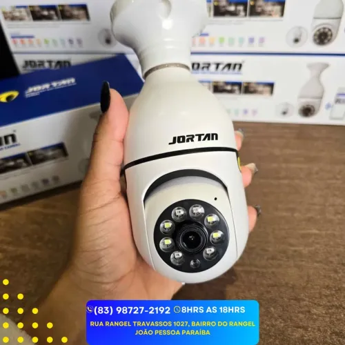 Câmera de segurança wi-fi de bocal temos para pronta entrega