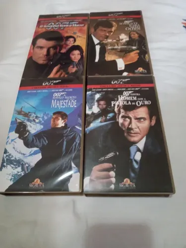 Coleção de Filmes James Bond - VHS preço unitário 